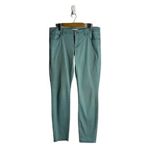 Cabi Women's Mint Green Skinny Jeans